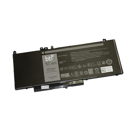Battery Technology Replacement Lipoly Notebook Battery (Internal) For Dell Latitude G5M10-BTI